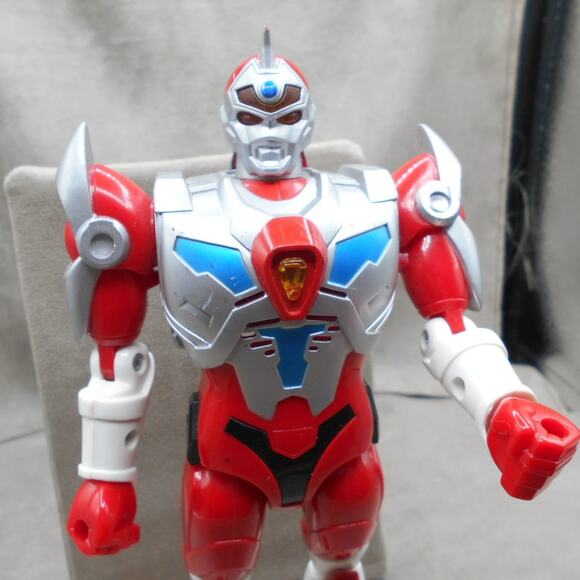 Vintage 1994 Servo Superhuman Samurai Syber-Squad Deluxe 9" Figure Playmates - Picture 8 of 8